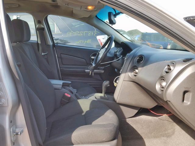 2G2WR554661217742 - 2006 PONTIAC GRAND PRIX SILVER photo 5