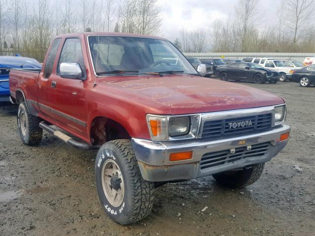 JT4VN13G6L5017785 - 1990 TOYOTA PICKUP 1/2 MAROON photo 1