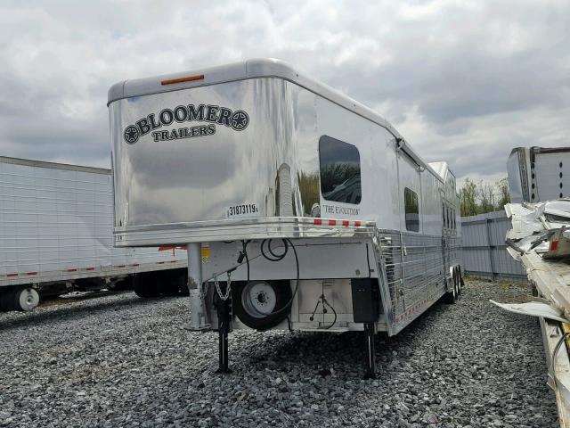 1B9BG3932JS511919 - 2018 BLOO TRAILER WHITE photo 2