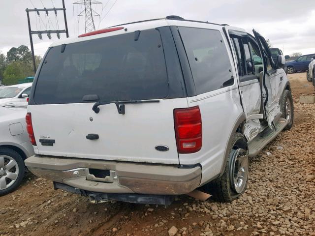 1FMRU17L31LB23028 - 2001 FORD EXPEDITION WHITE photo 4