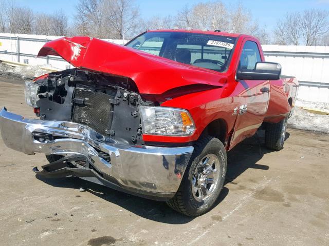 3C63R3ALXFG702187 - 2015 RAM 3500 ST RED photo 2