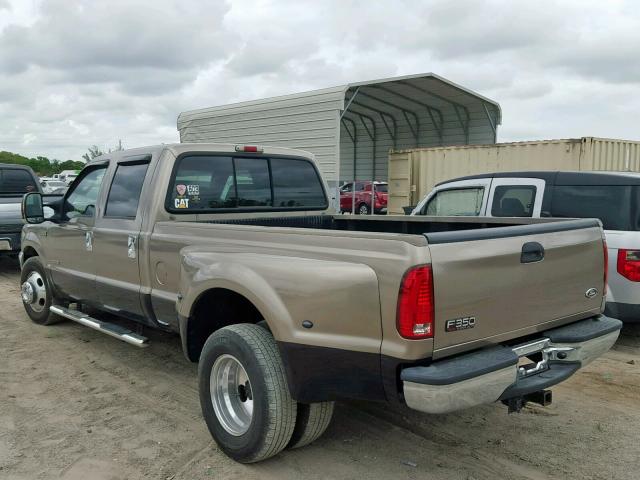 1FTSW31P54EC71939 - 2004 FORD F350 SRW S TAN photo 3