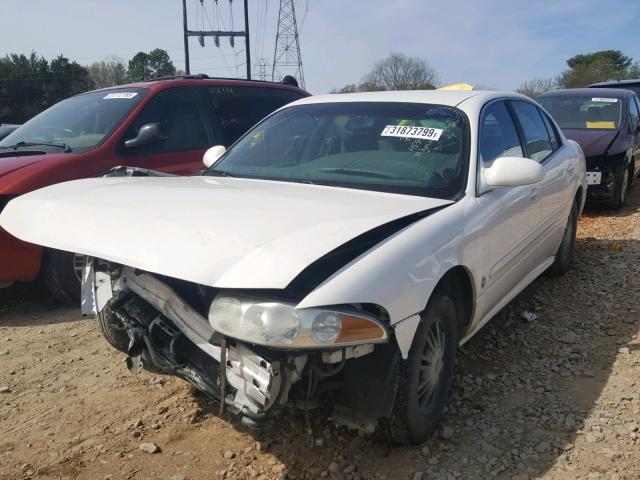 1G4HP54K824203748 - 2002 BUICK LESABRE CU WHITE photo 2