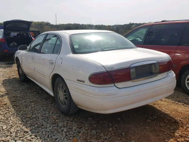 1G4HP54K824203748 - 2002 BUICK LESABRE CU WHITE photo 3