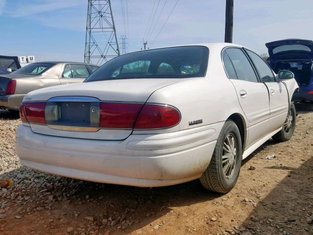 1G4HP54K824203748 - 2002 BUICK LESABRE CU WHITE photo 4