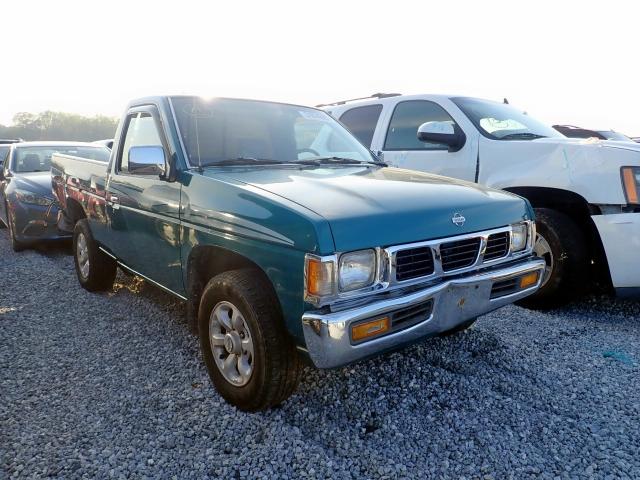 1N6SD11SXTC389913 - 1996 NISSAN TRUCK BASE GREEN photo 1