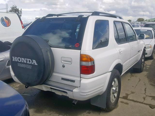 4S6CM58W5W4413687 - 1998 HONDA PASSPORT E 白色 照片 4