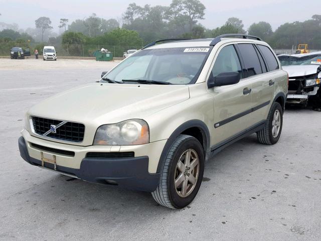 YV4CY592361298423 - 2006 VOLVO XC90 GOLD photo 2