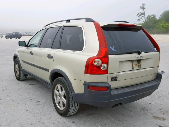 YV4CY592361298423 - 2006 VOLVO XC90 GOLD photo 3