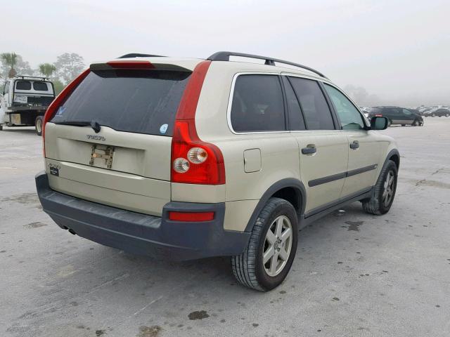 YV4CY592361298423 - 2006 VOLVO XC90 GOLD photo 4