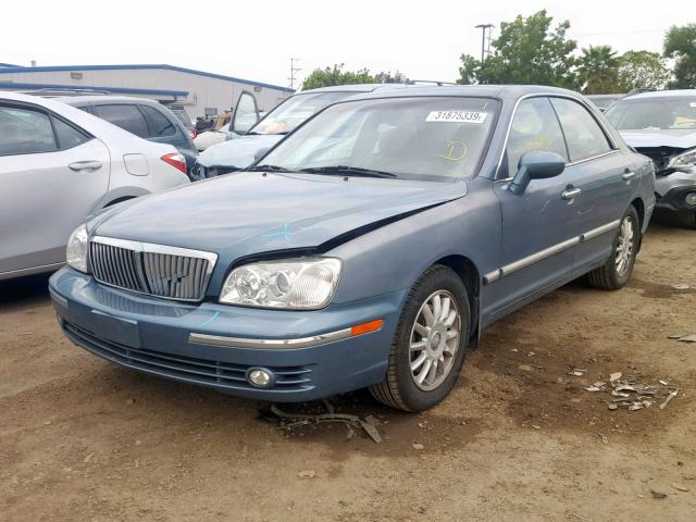 KMHFU45E25A388565 - 2005 HYUNDAI XG 350 BLUE photo 2