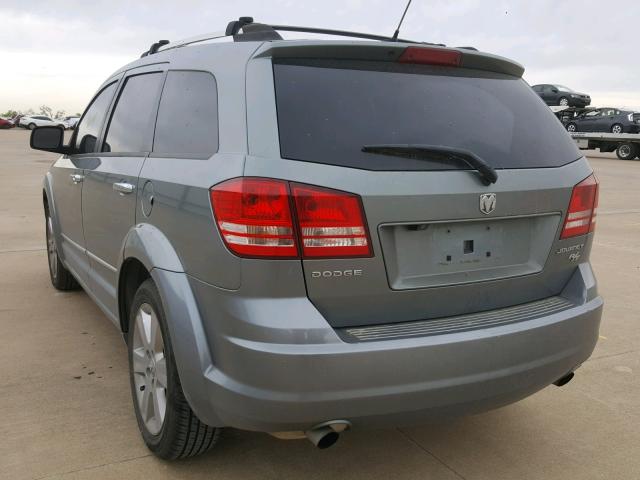 3D4GG67V59T552269 - 2009 DODGE JOURNEY R/ BLUE photo 3