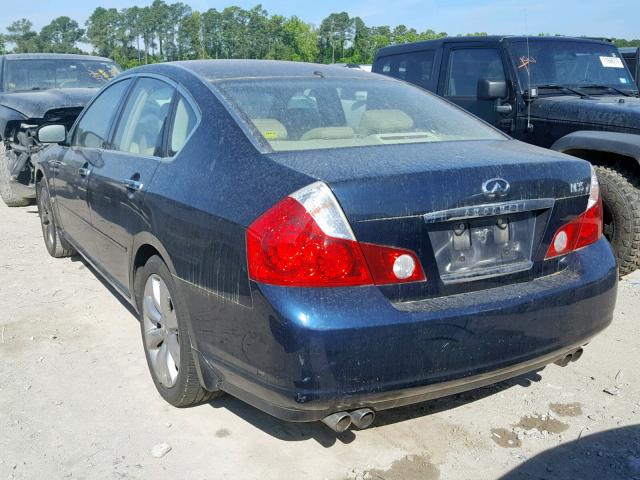 JNKAY01E17M308500 - 2007 INFINITI M35 BASE BLUE photo 3