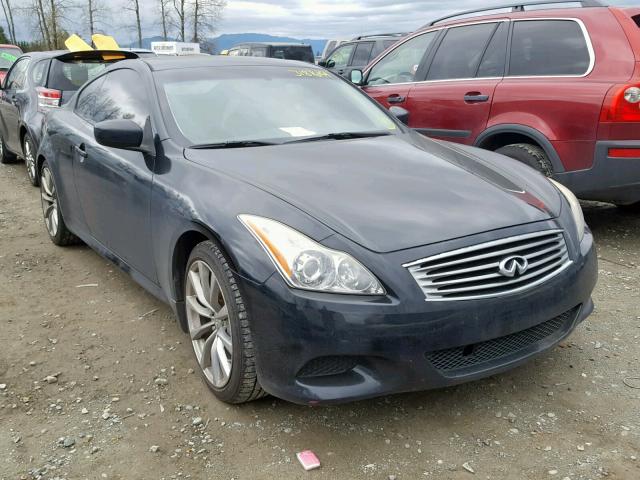 JNKCV64EX9M602772 - 2009 INFINITI G37 BASE BLACK photo 1