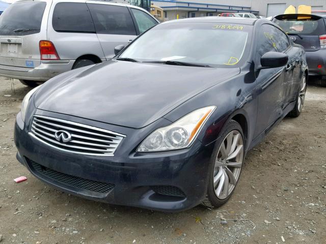 JNKCV64EX9M602772 - 2009 INFINITI G37 BASE BLACK photo 2