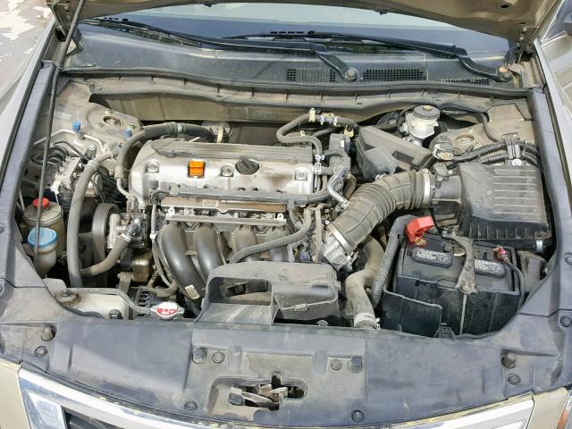 1HGCP2F41AA043046 - 2010 HONDA ACCORD LXP GOLD photo 7