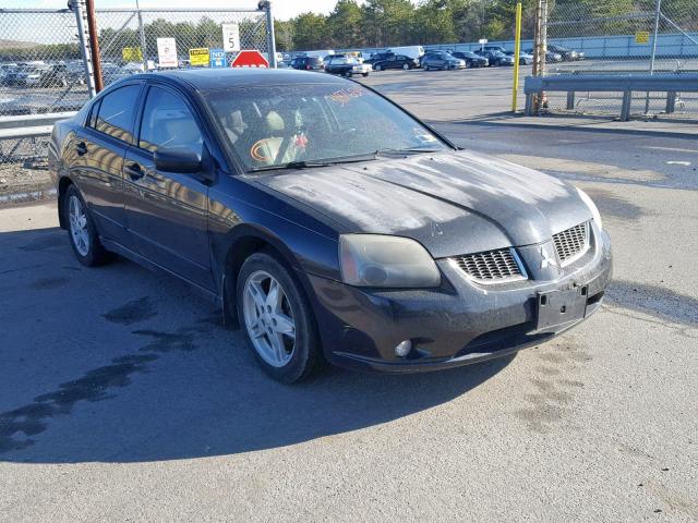 4A3AB76S145070077 - 2004 MITSUBISHI GALANT GTS BLACK photo 1