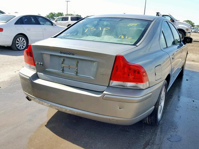 YV1RS592072618480 - 2007 VOLVO S60 2.5T GREEN photo 4