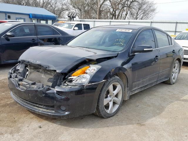 1N4BL21E78N515345 - 2008 NISSAN ALTIMA 3.5 BLACK photo 2