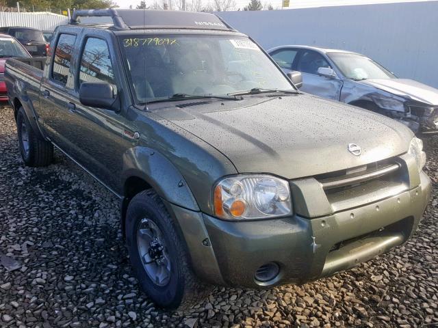 1N6MD29Y83C401502 - 2003 NISSAN FRONTIER C GREEN photo 1