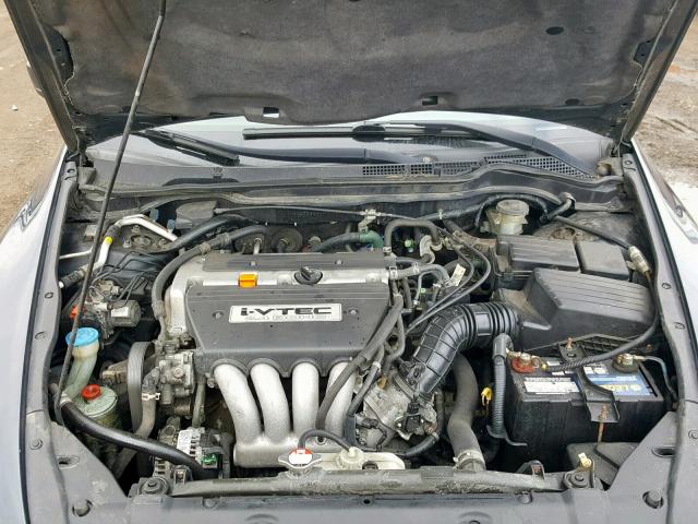 1HGCM72683A001067 - 2003 HONDA ACCORD EX GRAY photo 7