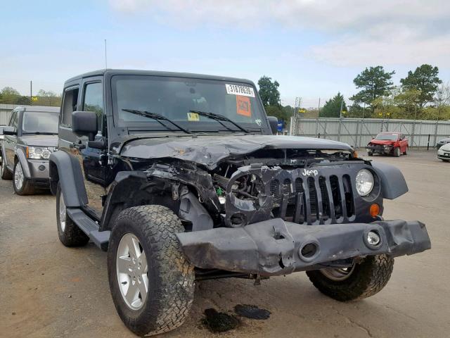 1C4AJWAG3CL193361 - 2012 JEEP WRANGLER S 黑色 照片 1