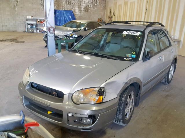 JF1GG68574H801597 - 2004 SUBARU IMPREZA OU SILVER photo 2