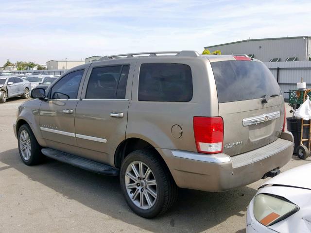 1A8HX58297F548158 - 2007 CHRYSLER ASPEN LIMI GOLD photo 3