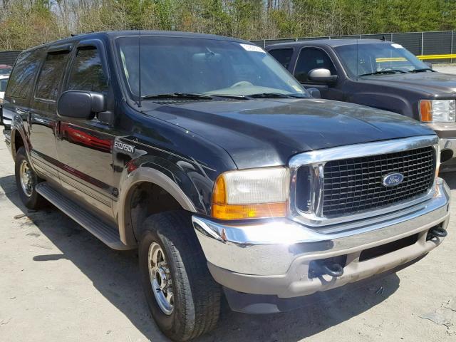 1FMNU43S9YED28395 - 2000 FORD EXCURSION BLACK photo 1