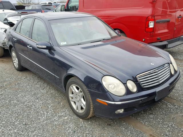 WDBUF65J35A648890 - 2005 MERCEDES-BENZ E 320 BLUE photo 1