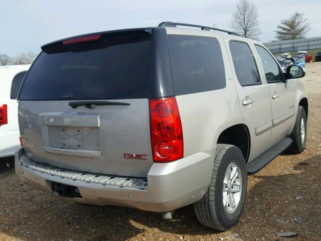 1GKFK13088J238517 - 2008 GMC YUKON SILVER photo 4