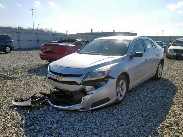 1G11B5SL5FF251100 - 2015 CHEVROLET MALIBU LS SILVER photo 2