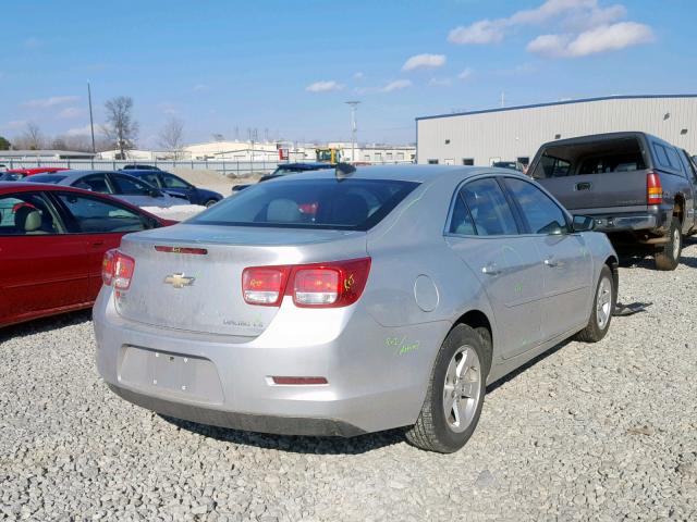 1G11B5SL5FF251100 - 2015 CHEVROLET MALIBU LS SILVER photo 4