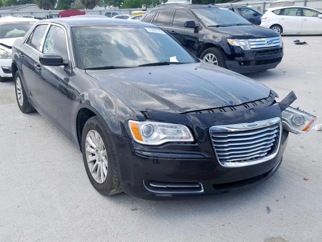 2C3CA4CG8BH523618 - 2011 CHRYSLER 300 BLACK photo 1