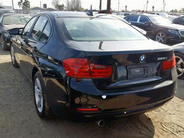 WBA3D3C54EK154990 - 2014 BMW 328 D BLACK photo 3