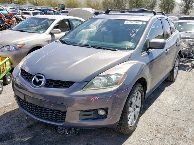 JM3ER29LX70117641 - 2007 MAZDA CX-7 GRAY photo 2