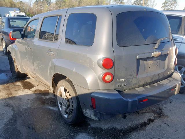 3GNCA13B99S583484 - 2009 CHEVROLET HHR LS GRAY photo 3