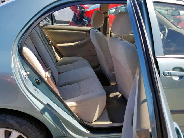 2T1BR32E05C443853 - 2005 TOYOTA COROLLA CE BLUE photo 6