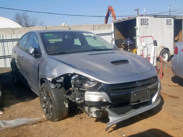 1C3CDFFH0GD818191 - 2016 DODGE DART SXT S SILVER photo 1