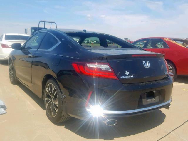 1HGCT2B89HA001139 - 2017 HONDA ACCORD EXL BLACK photo 4