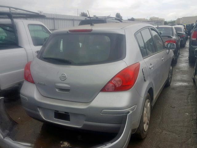 3N1BC1CP8BL494485 - 2011 NISSAN VERSA S Plata foto 4
