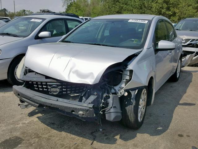 3N1AB61E08L653926 - 2008 NISSAN SENTRA 2.0 SILVER photo 2