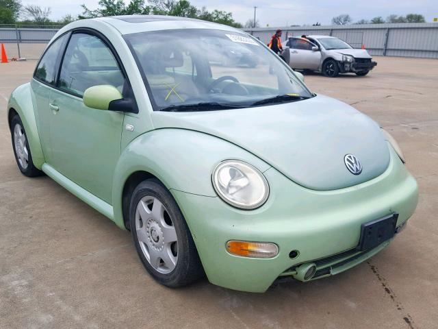 3VWCD21C61M443447 - 2001 VOLKSWAGEN NEW BEETLE Yaşıl foto 1