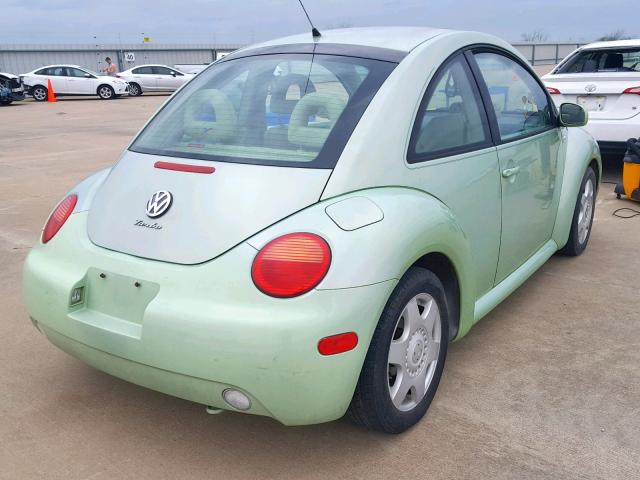 3VWCD21C61M443447 - 2001 VOLKSWAGEN NEW BEETLE Yaşıl foto 4