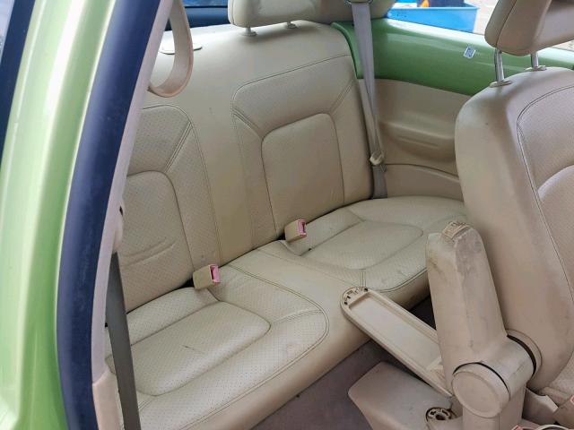 3VWCD21C61M443447 - 2001 VOLKSWAGEN NEW BEETLE Yaşıl foto 6