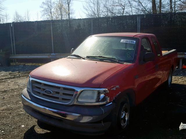 2FTRX17214CA36116 - 2004 FORD F-150 HERI RED photo 2