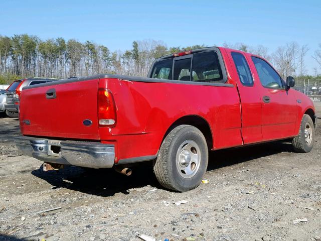 2FTRX17214CA36116 - 2004 FORD F-150 HERI RED photo 4