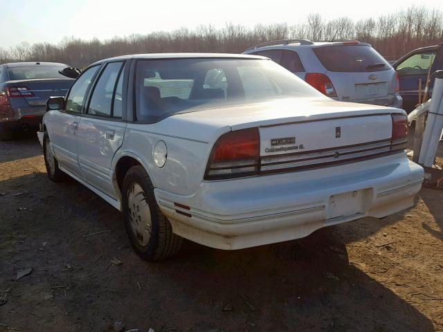 1G3WH52M8VF339626 - 1997 OLDSMOBILE CUTLASS SU WHITE photo 3