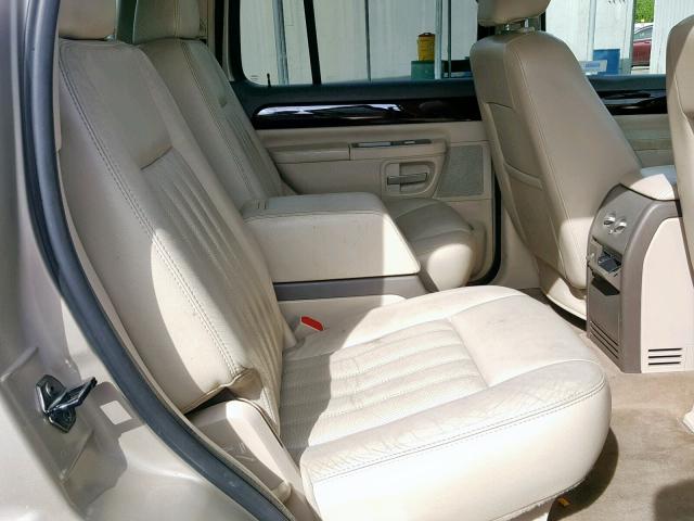 5LMEU88H74ZJ47526 - 2004 LINCOLN AVIATOR ოქროსფერი ფოტო 6