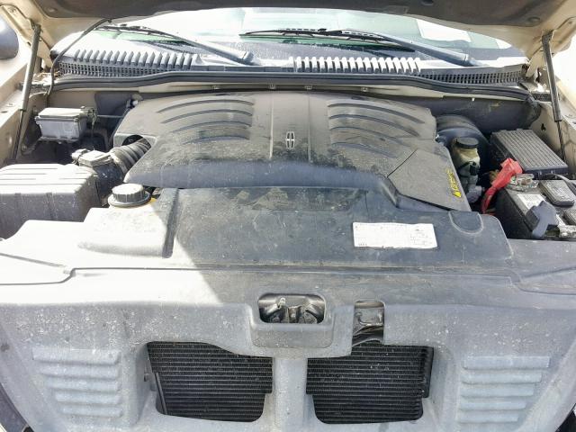 5LMEU88H74ZJ47526 - 2004 LINCOLN AVIATOR ოქროსფერი ფოტო 7